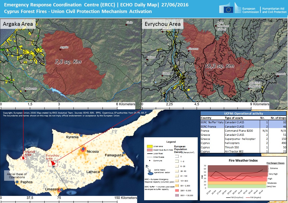 EFFIS - Country/Regional Wildfire Maps