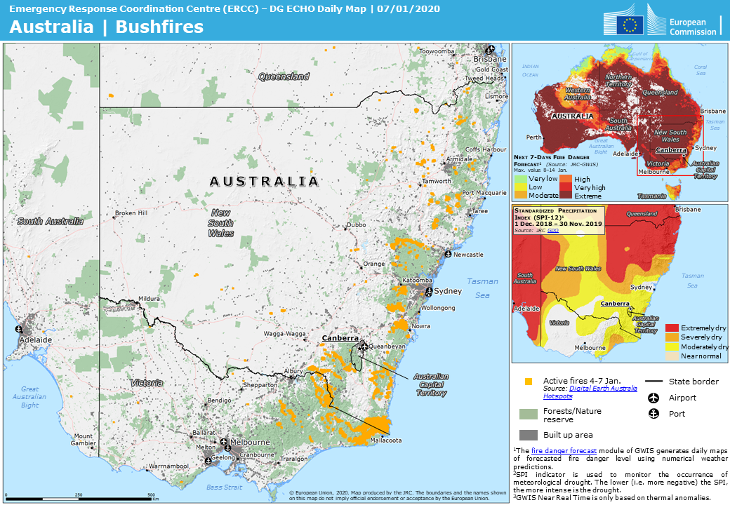 20200107 Australia Bushfires Update 